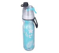 Chiyyak Botella de Agua de Nebulización con Aislamiento de Doble Pared, Botella de Agua Deportiva para Fitness Al Aire (#1)