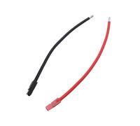 Chiyyak Cable Conector de Batería de 2 Piezas, Alambre de Cobre Estañado 10 AWG con Conectores de Acero con Resorte, para Carga de Batería de Bicicleta Eléctrica con Enchufe Anderson