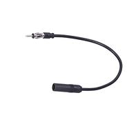 Chiyyak Cable de Extensión de Antena de Radio FM Instalación Flexible Fácil de Usar para Automóvil Material ABS Negro Universal