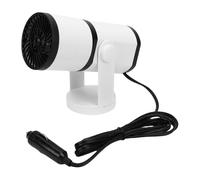 Chiyyak Calentador de Automóvil Portátil Giratorio de 360 grados Pequeño Eléctrico de Doble Propósito Calentamiento Rápido Enfriamiento Ventilador Automático para Aventuras de Conducción Cómodas