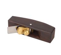Chiyyak Cepilladora Manual de Bloque, Hoja de Acero de Alta Velocidad, Herramienta Manual de Cepilladora de Madera Portátil para Principiantes, Base Redonda