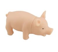 Chiyyak Cerdo Interactivo Divertido Que Grita, Juguete para Aliviar el Estrés, Cerdito de Goma Chirriante para Oficina, Hogar, Viaje, Color de Piel