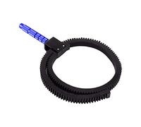 Chiyyak Cinturón de Anillo de Engranaje Ajustable para DSLR y Videocámaras, Aleación de Aluminio Duradera con Tornillo de Acero Inoxidable, Accesorio de Enfoque de Seguimiento para Filmación de