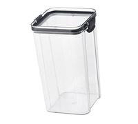 Chiyyak Contenedor de Almacenamiento de Alimentos Multifuncional, Minicaja de Almuerzo Sellada, Caja de Conservación para Oficina, Fácil de Observar (L)