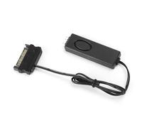 Chiyyak Controlador LED de Control Remoto RF para Equipos ARGB de 5 V, Control Manual de Color para Ventiladores y Luces, Negro (Negro)