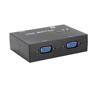Chiyyak Divisor VGA de Transmisión de SeñAl de Alta Distancia, Conmutador 2 en 1 de Salida para Conexión de Pantalla LED Al Aire Libre