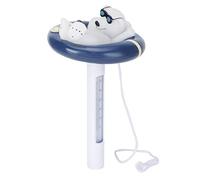 Chiyyak Encantador Termómetro Flotante de Animales de Dibujos Animados para Estanques y, Inastillable y Portátil, para Piscinas, Spas, 7,9x4,3x4,3 Pulgadas