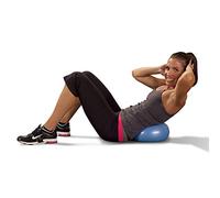 Chiyyak Equipo a Prueba de Explosiones de la Aptitud de la Bola de la Yoga del PVC para el Tono Muscular Total, Material Ligero de los 25cm (Gris)