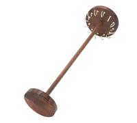 Chiyyak Estante Organizador de Collares, Soporte para Presentación de Joyería de Madera Maciza con Gancho para Collares y Pulseras