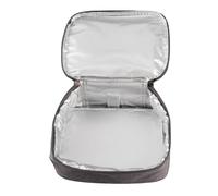 Chiyyak Fiambrera con Calefacción USB, Calentador de Alimentos Portátil, Tela Oxford, Asistente de Cocina, Gris, 8x6x3, Camping Al Aire Libre
