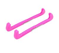 Chiyyak Fundas Protectoras Ajustables para Patines sobre Hielo, Patinaje Artístico, Hockey sobre Hielo y Zapatos de Patín con Diseño de Resorte y Tornillo Cruzado, Color Rosa (Rosa)