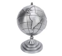 Chiyyak Globo Terráqueo Giratorio, Modelo de Aleación con Rotación de 360 grados, Diseño Geográfico Preciso, Decoración de Escritorio para Oficina y Hogar, Decoración artesanal.