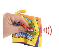 Chiyyak Juego de Libros de Tela Suave para Bebés con Sonido de Susurro, Actividades de Educación Temprana