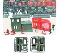 Chiyyak Juego de Modelos de Soldado del Ejército Educativo para Niños con Soldados, Armas, Tanques, Juguete de Fiesta Temático del Ejército, 330 Piezas
