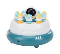 Chiyyak Juego Interactivo de Rebote y Captura para Jugar en Familia, Incluye Juguetes para Naves Espaciales y Accesorios para Cañas de Pescar (Verde)