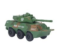 Chiyyak Juguete de Camión Militar Realista, Modelo de Vehículo de Batalla de Aleación Extraíble para Niños, Niñas, Sala de Estar Decorativa, Bar, Empresa, Material de Juguete Educativo Duradero,