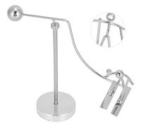 Chiyyak Juguete de Equilibrio Innovador, Péndulo, Demostración de Movimiento, Alivio del Estrés, Decoración de Escritorio para Oficina, Hogar, Metal