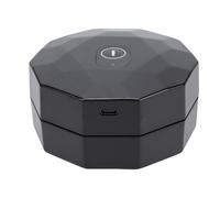 Chiyyak Kit de Ahumador Eléctrico, Funcionamiento sin Esfuerzo, Material ABS, Ahumador de Cócteles con 6 Astillas de Madera para Uso en Bares (Con piedra de hielo)
