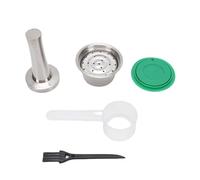 Chiyyak Kit de Cápsulas de café Reutilizables de Acero Inoxidable para Mezclas de café Personalizadas, Fácil Limpieza, Entusiastas del