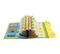Chiyyak Libro Inteligente Electrónico en Idioma árabe con Bolígrafo de Aprendizaje, Juguete de Aprendizaje Temprano para el Pensamiento Lógico, Material Ecológico, para Niños Mayores de 3 Años