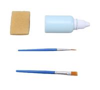 Chiyyak Líquido de Enmascaramiento Azul de 30 Ml, de Secado Rápido, Líquido Protector para Acuarela, Pintura Artística, con Pincel y Borrador, para Acuarela, Caligrafía y Técnicas