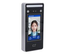 Chiyyak Máquina de Asistencia de Reconocimiento Facial, Reloj de Tiempo Binocular AI con Rostro Dinámico y Control de Acceso con Tarjeta, para Oficina, Fábrica, Hotel, Escuela