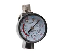 Chiyyak Medidor Regulador de Presión de Aire de 1/4 pulg. para Control de Herramientas, Válvula de Control de Aire Compacta para Suministros Industriales, Esfera de Rosca G1/4, Rango de Alta Presión