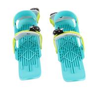 Chiyyak Mini patines de esquí, se fijan a botas de esquí, correa ajustable, adecuados para deportes de invierno, senderos forestales, zapatos de esquí para niños, aportan una experiencia de esquí