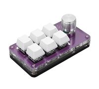 Chiyyak Mini Teclado para Juegos con una Sola Mano, Teclado de Acceso Directo para Office Music Media Control