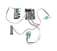 Chiyyak Módulo Amplificador Bluetooth con Chip BT 5.0, Placa de Alimentación de Audio de 2.1 Canales para Transmisión Inalámbrica de Música