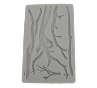 Chiyyak Moldeador de Ramas de Ramita de Silicona Duradera para Decoración de Pasteles, Versátil y Fácil de Desmoldar, Perfecto para Gomitas, Pudines y Jaleas