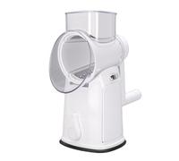 Chiyyak Rallador de Queso Giratorio Manual, Picador de Alimentos de Cocina con 10 Cuchillas, Triturador Rápido de Verduras para Ensalada, Nueces, Pizza