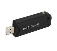 Chiyyak Receptor de TV Digital USB RTL2832U DVB-T Stick con Tecnología de Software de Decodificación Instantánea para Grabación de Vídeo y Radio en Tierra, Ideal para Entusiastas Multimedia, 1 Mando a