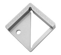 Chiyyak Regla de Medición de Aleación de Aluminio para Carpintería, Experiencia de Usuario Mejorada para Crear Creaciones Hechas a Mano, Alta Resistencia