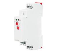 Chiyyak Relé de Retardo de Tiempo en Carril DIN GRT8-A2 con Rango de Retardo Ultra Amplio 0,1 S-10 Días CA/ 12~240 V (#2)