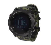 Chiyyak Reloj de Natación Alta Resistencia Al Agua Reloj Inteligente de Fitness Monitoreo del Ritmo Cardíaco para Buceo y Ciclismo Negro (Follaje)