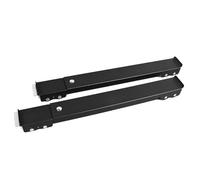Chiyyak Rodillo de Torre para Refrigerador, 2 Piezas, Rodillo de Equipo, Negro, Soporte de Rollo de Lavadora, 16 Ruedas con Freno, Almacén de 661 Lbs, Base Móvil para el Refrigerador