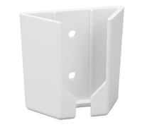 Chiyyak Soporte de Montaje Duradero del Adaptador Ethernet Satelital ABS para , Fácil Instalación para Gestión de Cables - Blanco