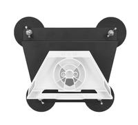 Chiyyak Soporte magnético satélite de plástico de acero, soporte de techo resistente a la intemperie con 4 imanes fuertes, para techos y superficies de hierro, sin taladrar