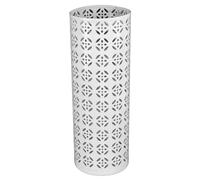 Chiyyak Soporte para Paraguas, Soporte Redondo de Metal Inoxidable con Diseño de Cobre Hueco, para Entrada, Oficina o hogar. (L)