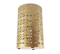 Chiyyak Soporte para Paraguas, Soporte Redondo de Metal Inoxidable con Diseño de Cobre Hueco, para Entrada, Oficina o hogar. (Tamaño pequeño)