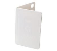 Chiyyak Tabla de Cortar de Plástico Plegable, Tabla de Cortar Portátil con Almacenamiento Colgante para Cocina, Camping, Picnic, Uso Al Aire Libre (Arroz Nórdico Blanco 20x12,5x0,8cm)