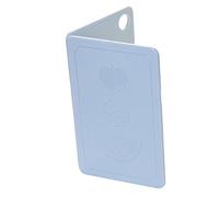 Chiyyak Tabla de Cortar de Plástico Plegable, Tabla de Cortar Portátil con Almacenamiento Colgante para Cocina, Camping, Picnic, Uso Al Aire Libre (Gris Nórdico Azul 20x12,5x0,8cm)