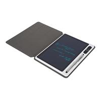 Chiyyak Tablero de Escritura a Mano LCD, Tableta de Escritura Electrónica con Lápiz óptico de Acero Inoxidable, Sensor de Presión, Función de Borrado con 1, Batería CR2016, Repetida Más de 100.000