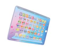 Chiyyak Tableta de Aprendizaje Táctil para Enseñanza de Inglés, Almohadilla de Aprendizaje con Luz LED Suave y Ligera de 2cm para Niños a Partir de 3 Años