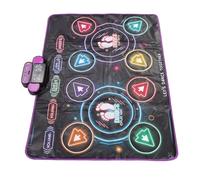 Chiyyak Tapete de Baile Electrónico Bluetooth con Efectos de Iluminación Dinámica, Modo Competitivo de Doble Jugador, Tapete de Baile para Niños