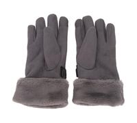 Chiyyak Térmicos a Prueba de Viento para Mujer, Manoplas Calentadas por USB, Antideslizantes, con Palma, Pulsera Elástica Ajustable, para Clima Frío