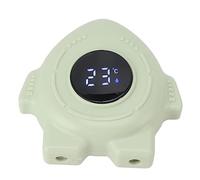 Chiyyak Termómetro de Temperatura del Agua Multifuncional para Controlar Fácilmente la Temperatura del Baño (Verde)