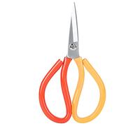 Chiyyak Tijeras Multiusos con Ergonómico de TPU, Tijeras Antioxidantes para Tela, Cuero - Acero de Aleación, 1 Pieza (2# / 190mm)