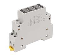 Chiyyak Voltímetro Digital Trifásico para Medición de CA 80-500 V - Pruebas Inteligentes para Control de Máquinas - Montaje en Riel DIN, Material ABS